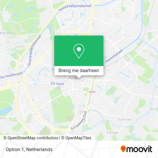 Option 1 kaart