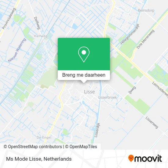 Ms Mode Lisse kaart