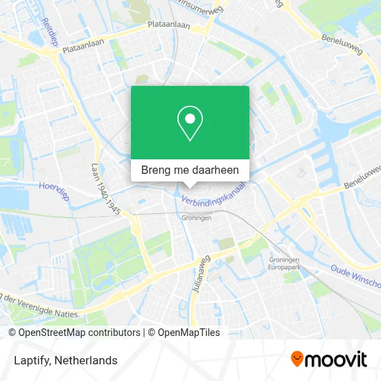 Laptify kaart