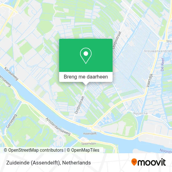Zuideinde (Assendelft) kaart