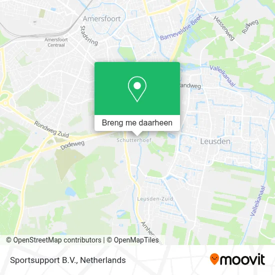 Sportsupport B.V. kaart