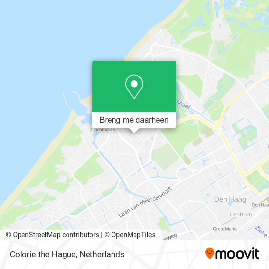 Colorie the Hague kaart