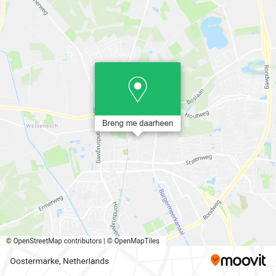 Oostermarke kaart