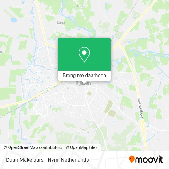 Daan Makelaars - Nvm kaart