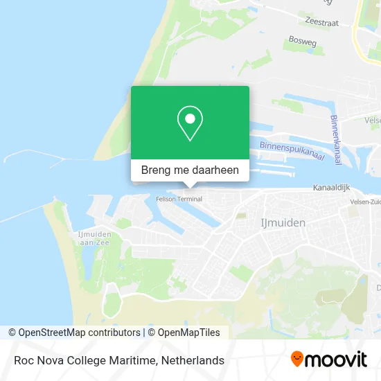 Roc Nova College Maritime kaart