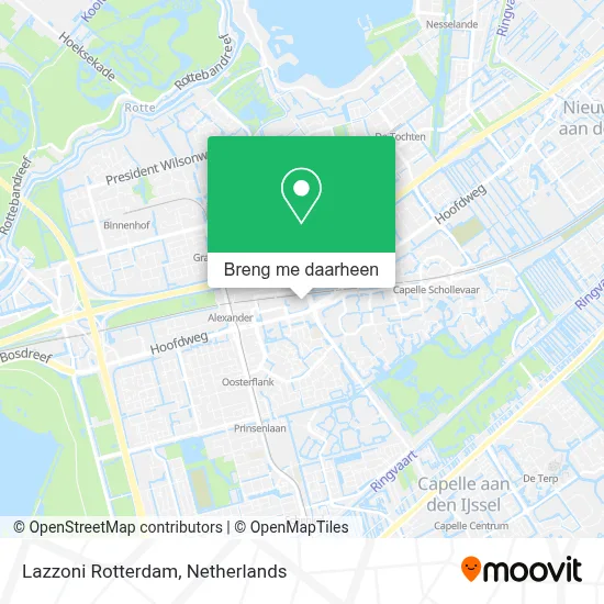 Lazzoni Rotterdam kaart
