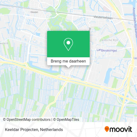 Keeldar Projecten kaart