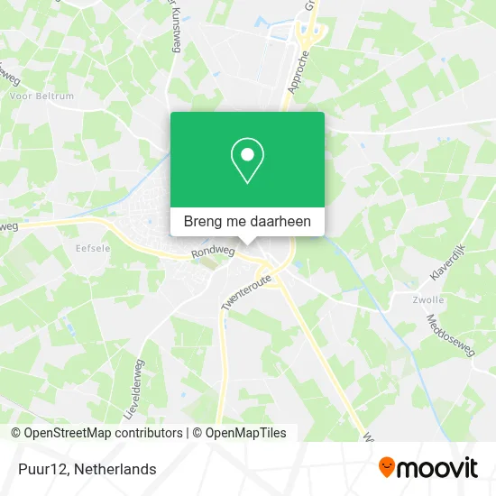 Puur12 kaart