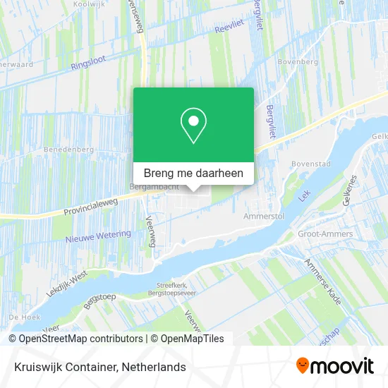 Kruiswijk Container kaart