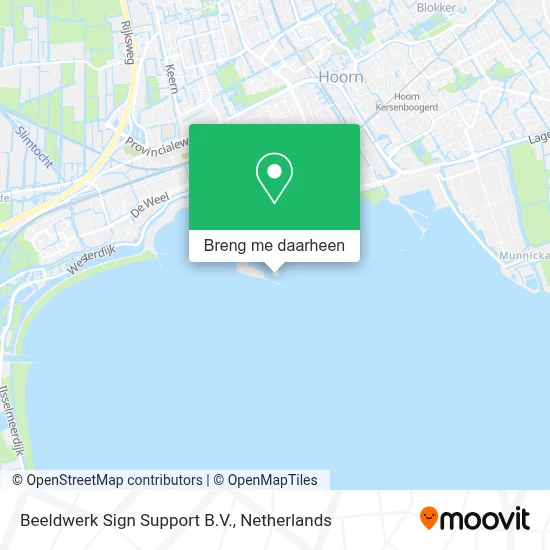 Beeldwerk Sign Support B.V. kaart