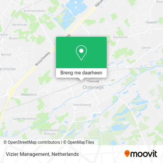 Vizier Management kaart