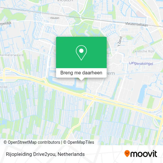 Rijopleiding Drive2you kaart