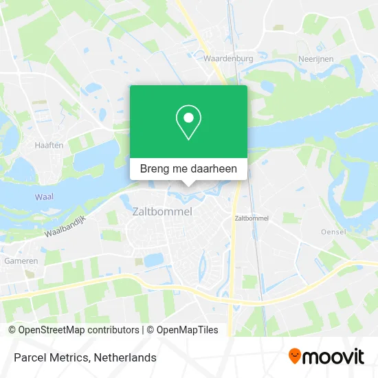 Parcel Metrics kaart