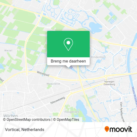 Vortical kaart