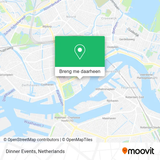 Dinner Events kaart