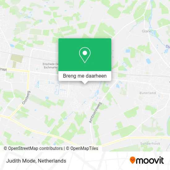 Judith Mode kaart