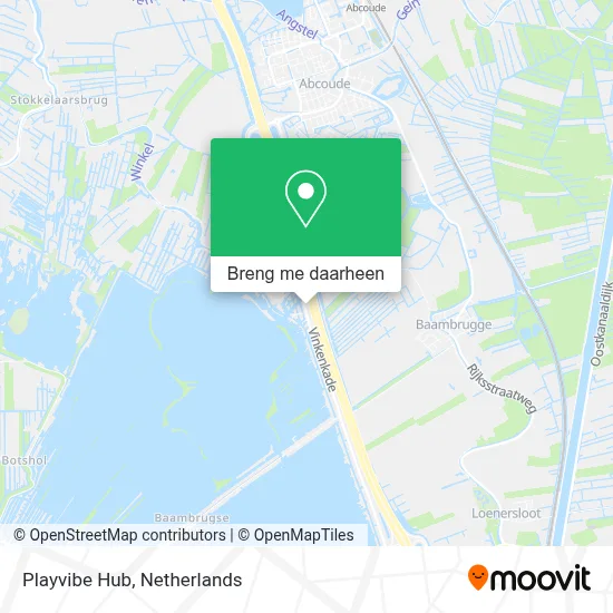 Playvibe Hub kaart
