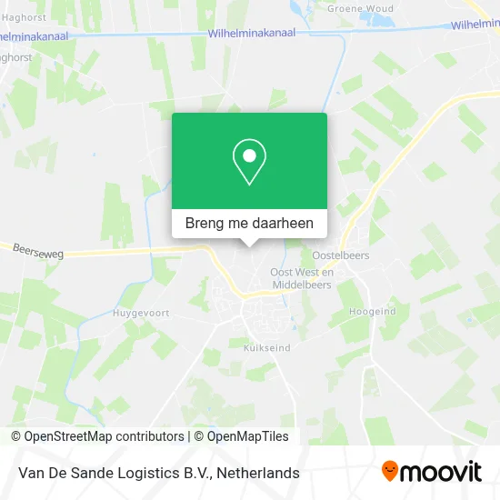 Van De Sande Logistics B.V. kaart