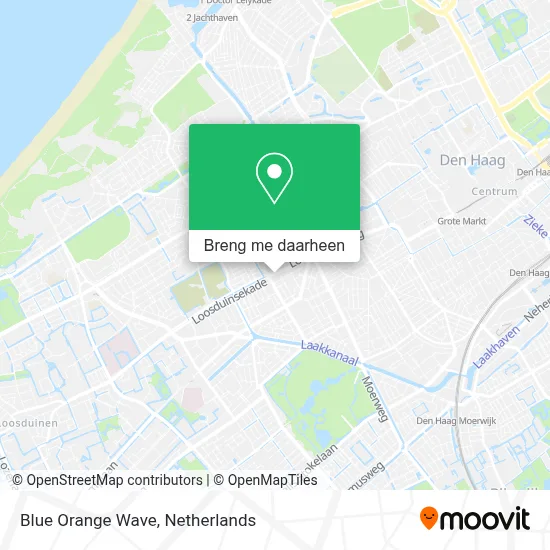 Blue Orange Wave kaart