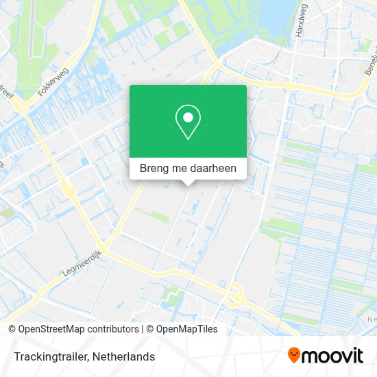 Trackingtrailer kaart