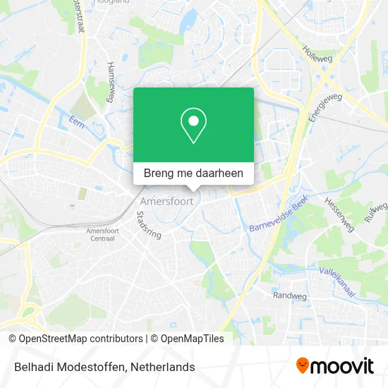 Belhadi Modestoffen kaart