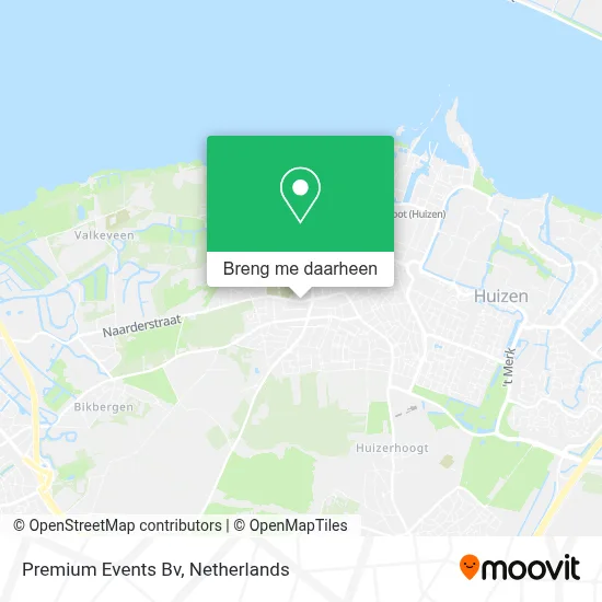 Premium Events Bv kaart