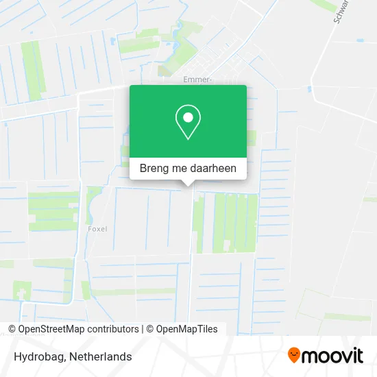 Hydrobag kaart