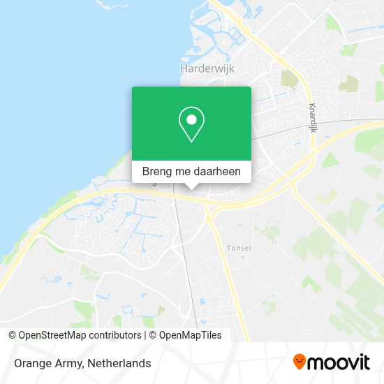 Orange Army kaart