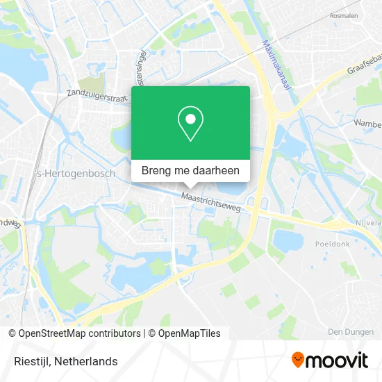Riestijl kaart