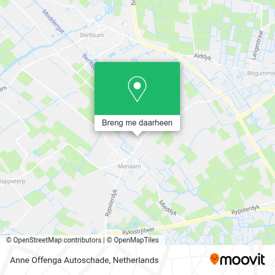Anne Offenga Autoschade kaart