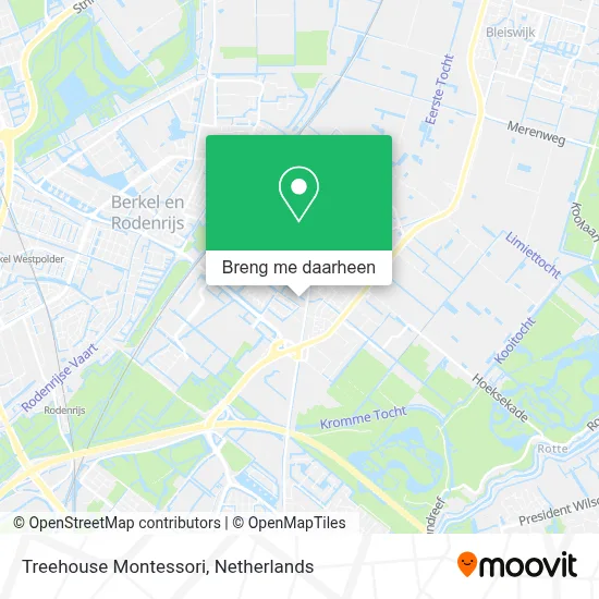 Treehouse Montessori kaart