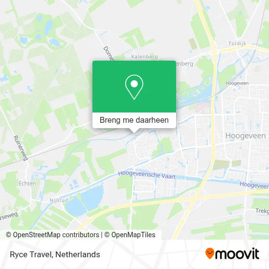 Ryce Travel kaart