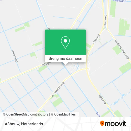 A3bouw kaart