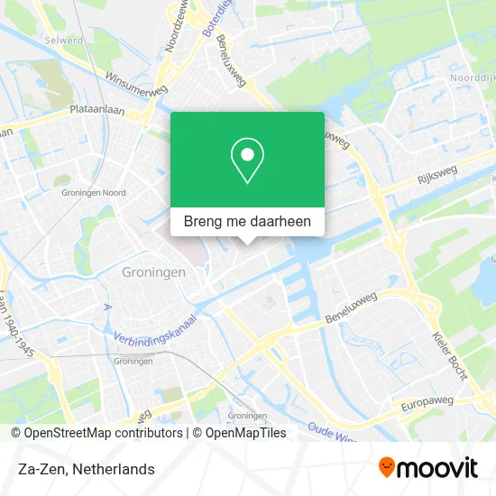 Za-Zen kaart