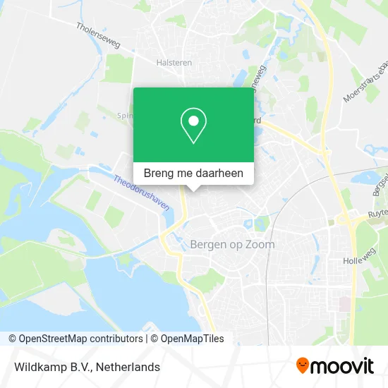 Wildkamp B.V. kaart