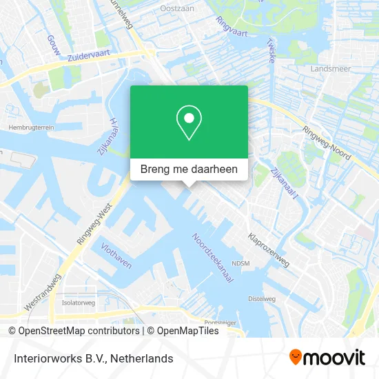 Interiorworks B.V. kaart