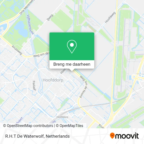 R.H.T De Waterwolf kaart
