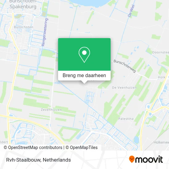 Rvh-Staalbouw kaart