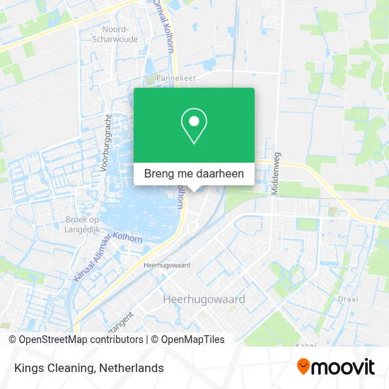 Kings Cleaning kaart