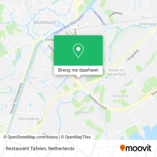 Restaurant Tafelen kaart