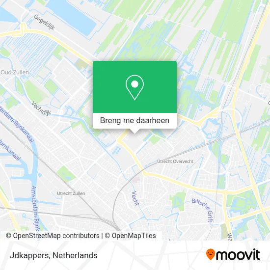 Jdkappers kaart