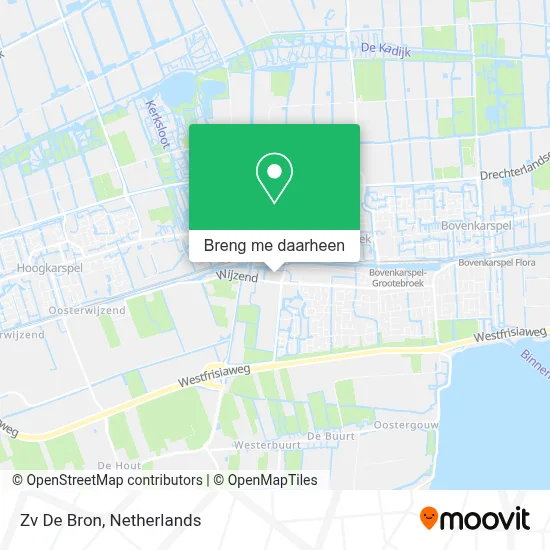 Zv De Bron kaart