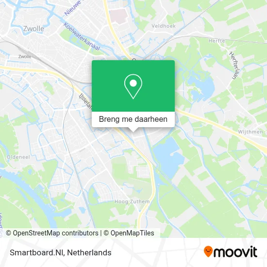 Smartboard.Nl kaart