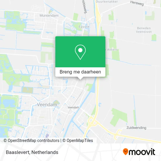 Baaslevert kaart