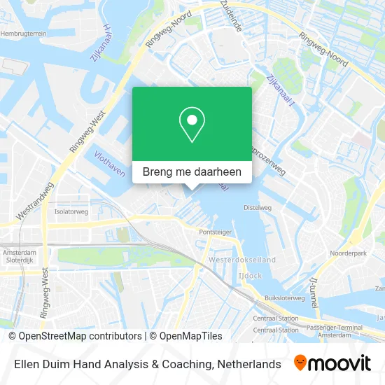 Ellen Duim Hand Analysis & Coaching kaart
