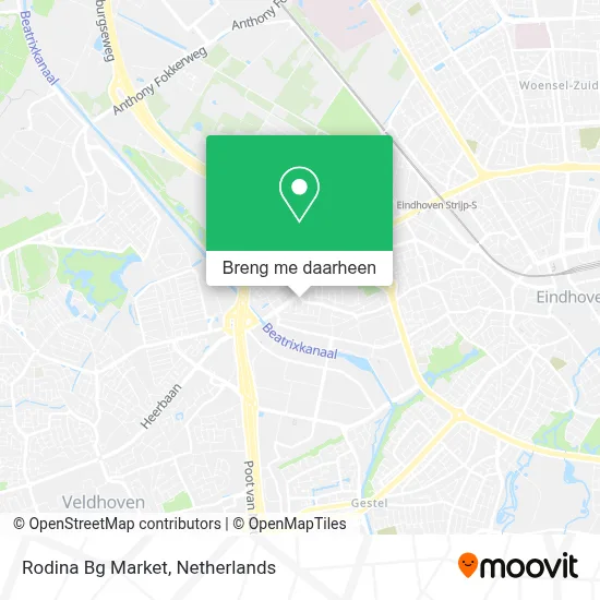 Rodina Bg Market kaart