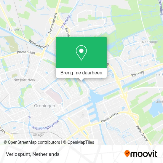 Verlospunt kaart