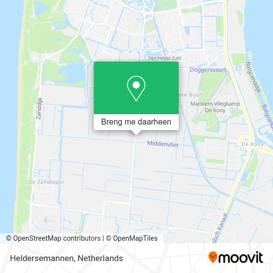 Heldersemannen kaart