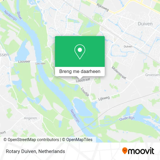Rotary Duiven kaart