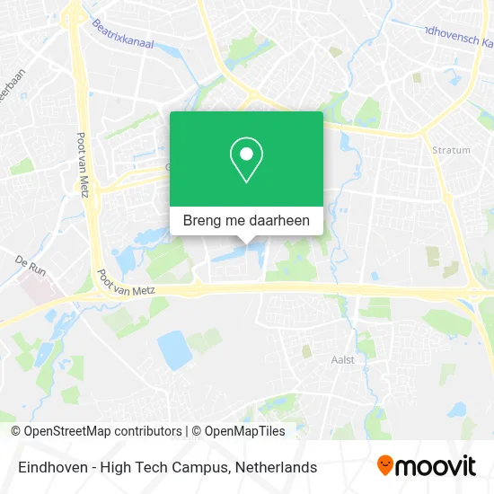 Eindhoven - High Tech Campus kaart
